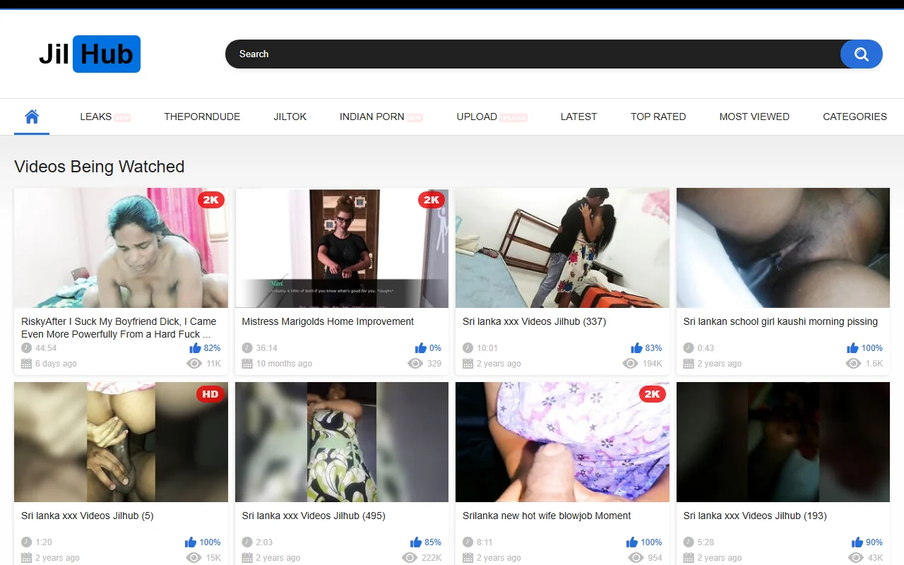 Screenshot of Jilhub